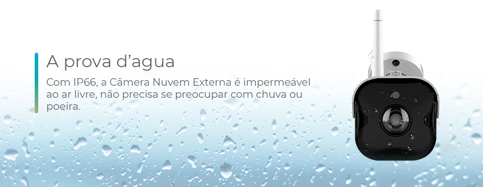 EKAZA Smart Camera Nuvem Externa