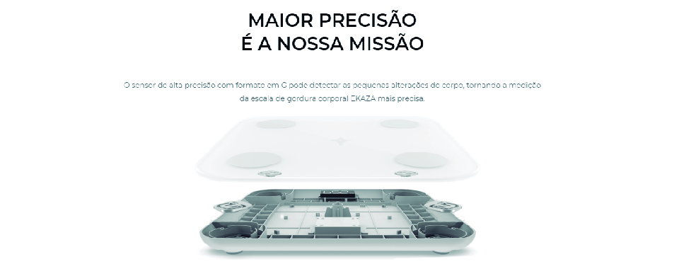 EKAZA Balança Bioimpedância