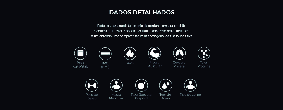 EKAZA Balança Bioimpedância