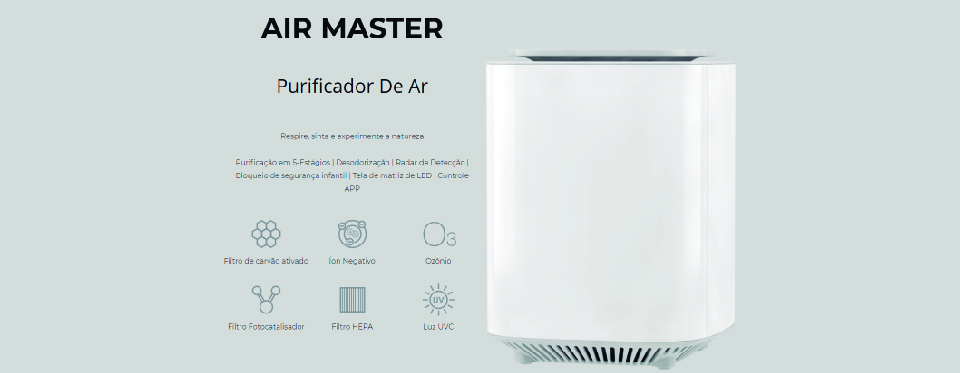 EKAZA Air Master Purificador de Ar
